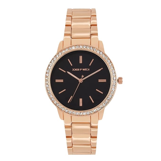 Joker & Witch Halo Alloy Analogue Watch for Women